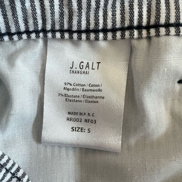 J. Galt Shanghai Striped Mini Skirt - Picture 5 of 5